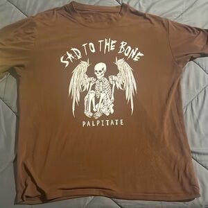 Brown Graphic T-Shirt